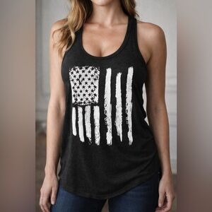 Patriotic Racerback Tee